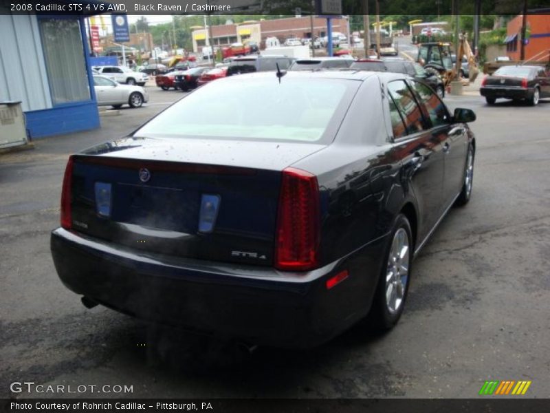 Black Raven / Cashmere 2008 Cadillac STS 4 V6 AWD