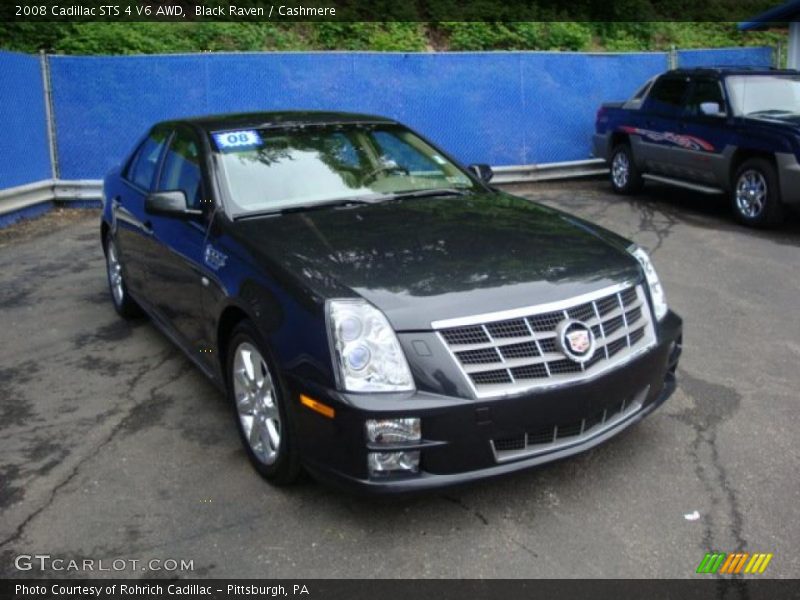 Black Raven / Cashmere 2008 Cadillac STS 4 V6 AWD