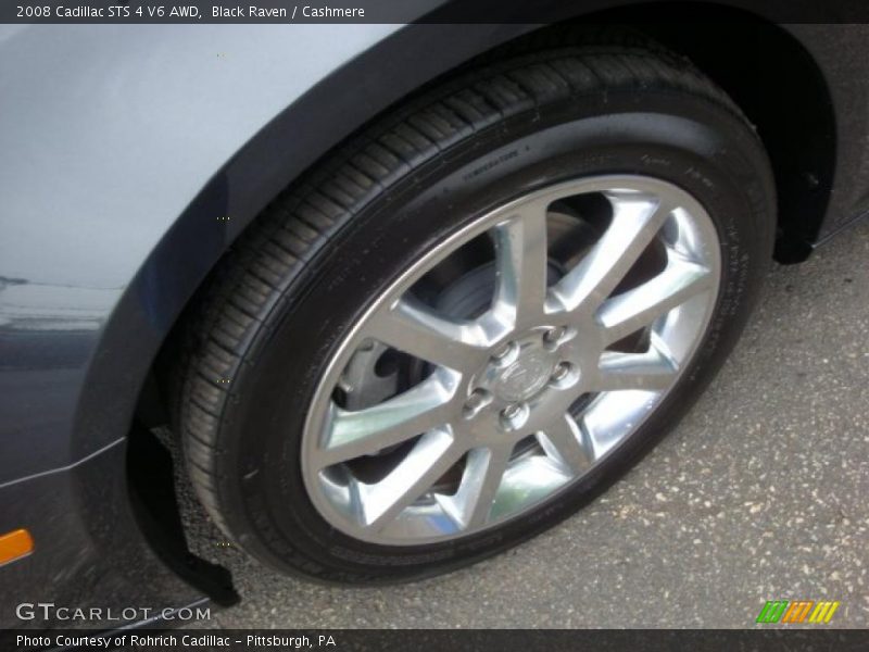 Black Raven / Cashmere 2008 Cadillac STS 4 V6 AWD