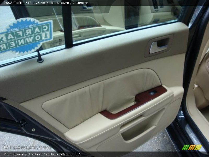 Black Raven / Cashmere 2008 Cadillac STS 4 V6 AWD
