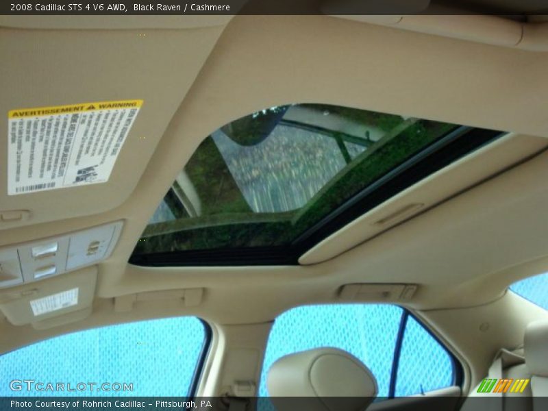 Black Raven / Cashmere 2008 Cadillac STS 4 V6 AWD