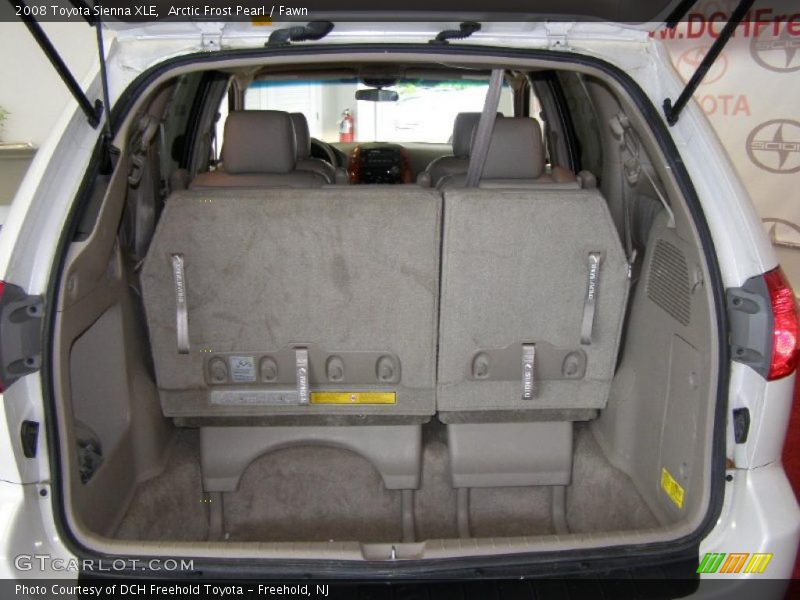 Arctic Frost Pearl / Fawn 2008 Toyota Sienna XLE