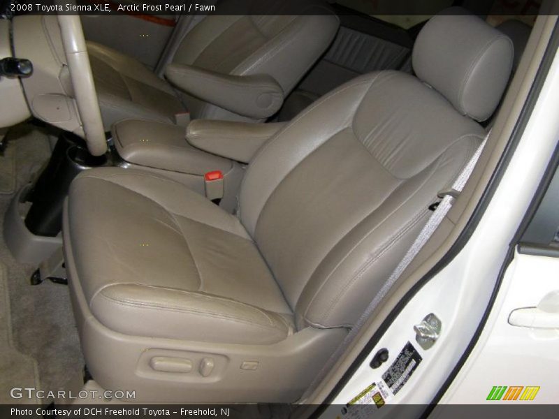 Arctic Frost Pearl / Fawn 2008 Toyota Sienna XLE