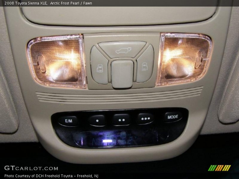 Arctic Frost Pearl / Fawn 2008 Toyota Sienna XLE