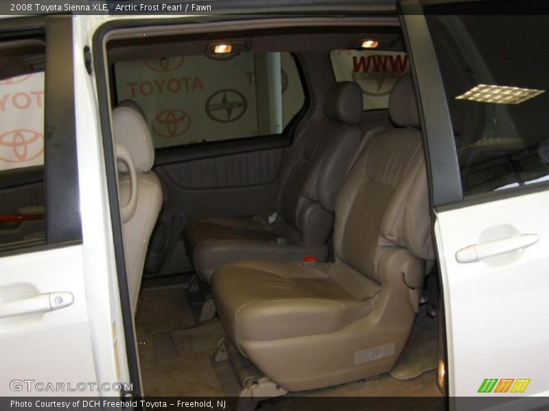 Arctic Frost Pearl / Fawn 2008 Toyota Sienna XLE