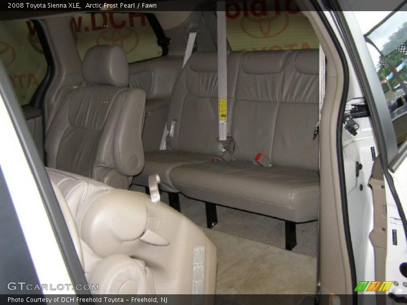 Arctic Frost Pearl / Fawn 2008 Toyota Sienna XLE