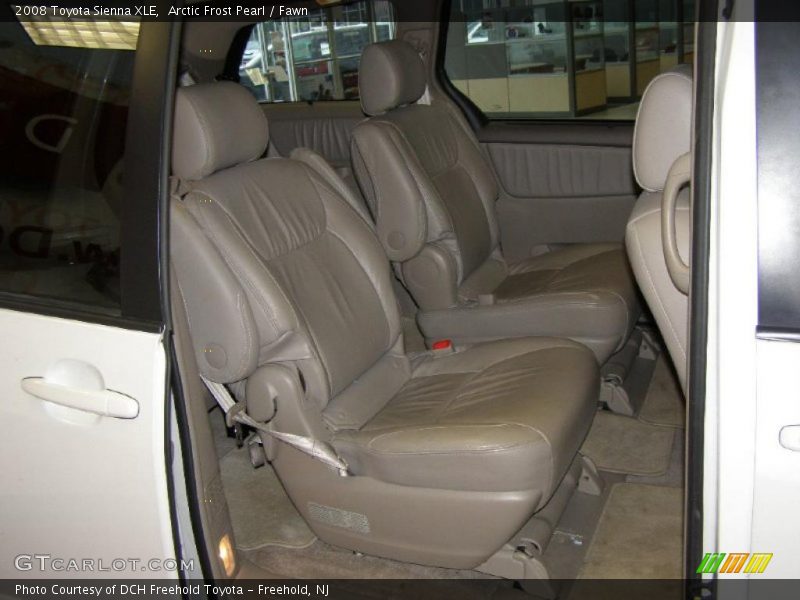 Arctic Frost Pearl / Fawn 2008 Toyota Sienna XLE