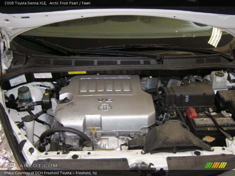 Arctic Frost Pearl / Fawn 2008 Toyota Sienna XLE