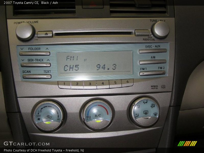 Black / Ash 2007 Toyota Camry CE