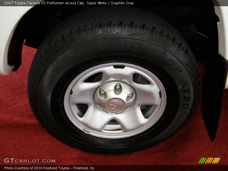 Super White / Graphite Gray 2007 Toyota Tacoma V6 PreRunner Access Cab