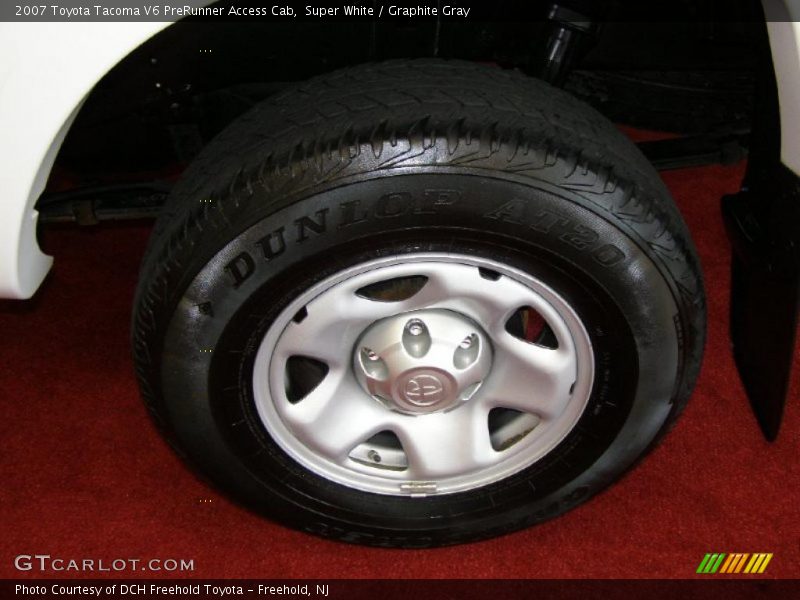 Super White / Graphite Gray 2007 Toyota Tacoma V6 PreRunner Access Cab