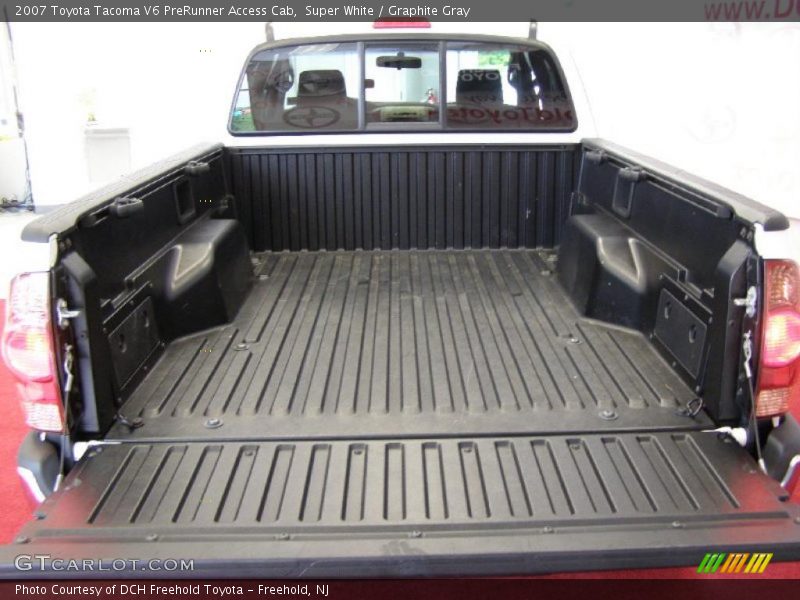 Super White / Graphite Gray 2007 Toyota Tacoma V6 PreRunner Access Cab