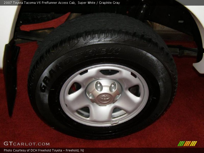 Super White / Graphite Gray 2007 Toyota Tacoma V6 PreRunner Access Cab