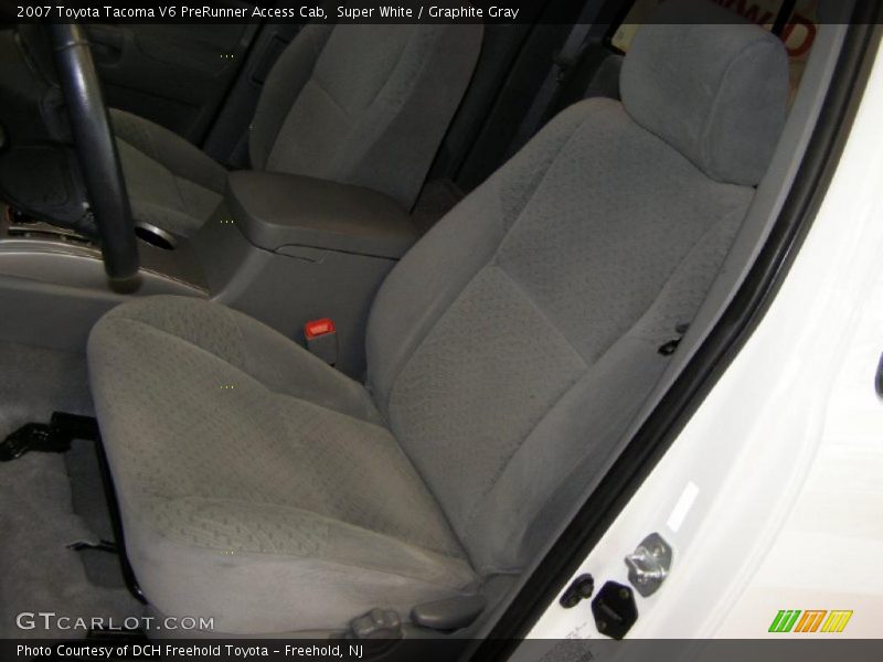 Super White / Graphite Gray 2007 Toyota Tacoma V6 PreRunner Access Cab