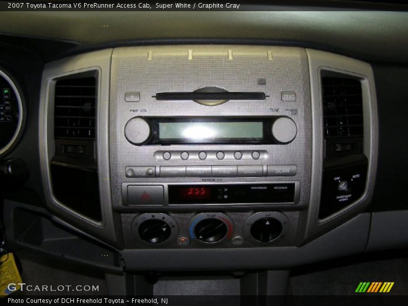 Super White / Graphite Gray 2007 Toyota Tacoma V6 PreRunner Access Cab