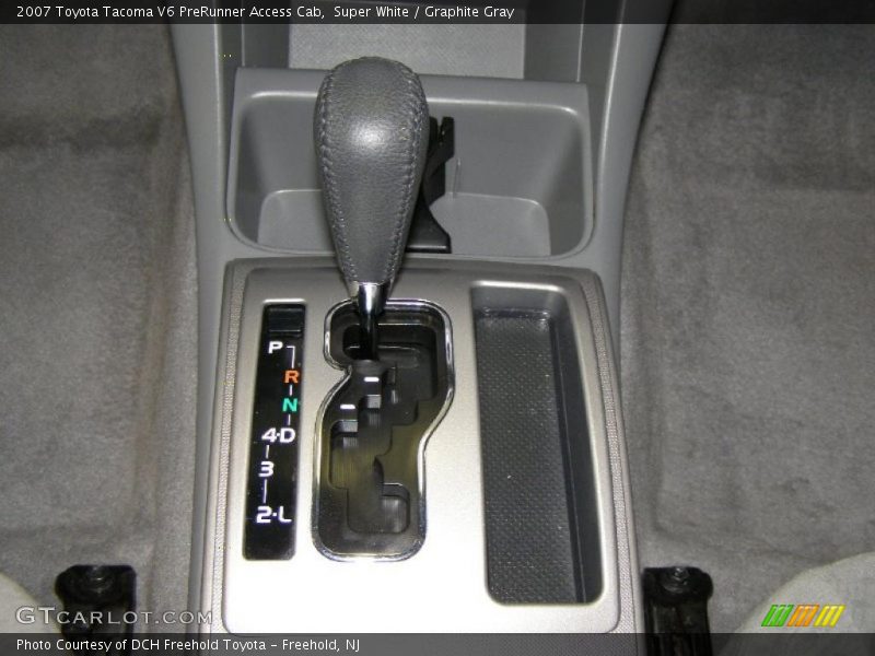 Super White / Graphite Gray 2007 Toyota Tacoma V6 PreRunner Access Cab