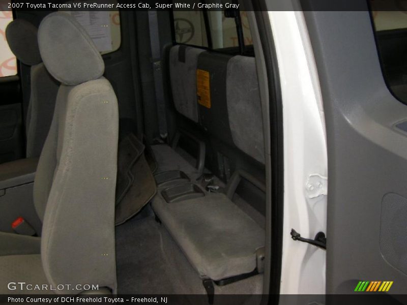 Super White / Graphite Gray 2007 Toyota Tacoma V6 PreRunner Access Cab