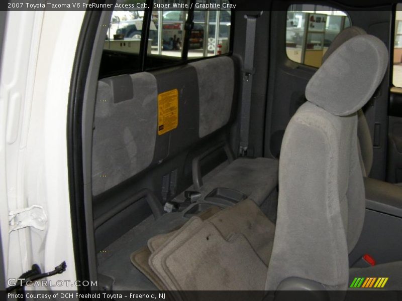 Super White / Graphite Gray 2007 Toyota Tacoma V6 PreRunner Access Cab
