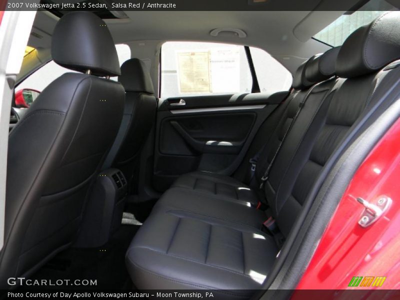 Salsa Red / Anthracite 2007 Volkswagen Jetta 2.5 Sedan