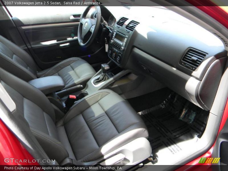 Salsa Red / Anthracite 2007 Volkswagen Jetta 2.5 Sedan