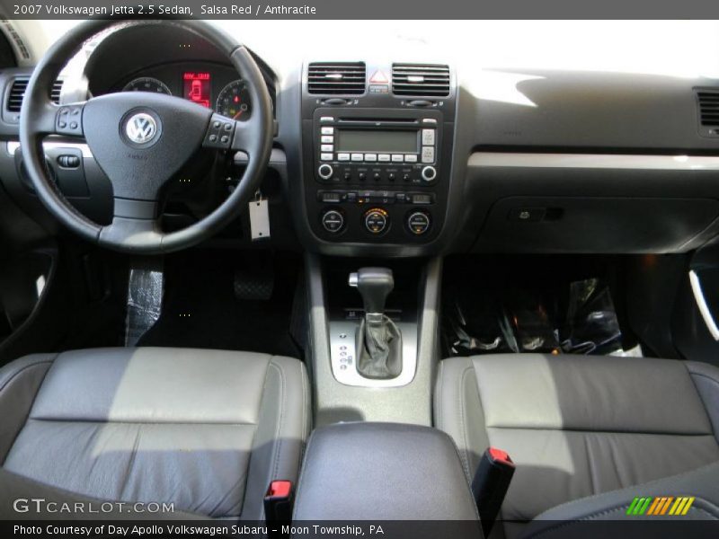 Salsa Red / Anthracite 2007 Volkswagen Jetta 2.5 Sedan