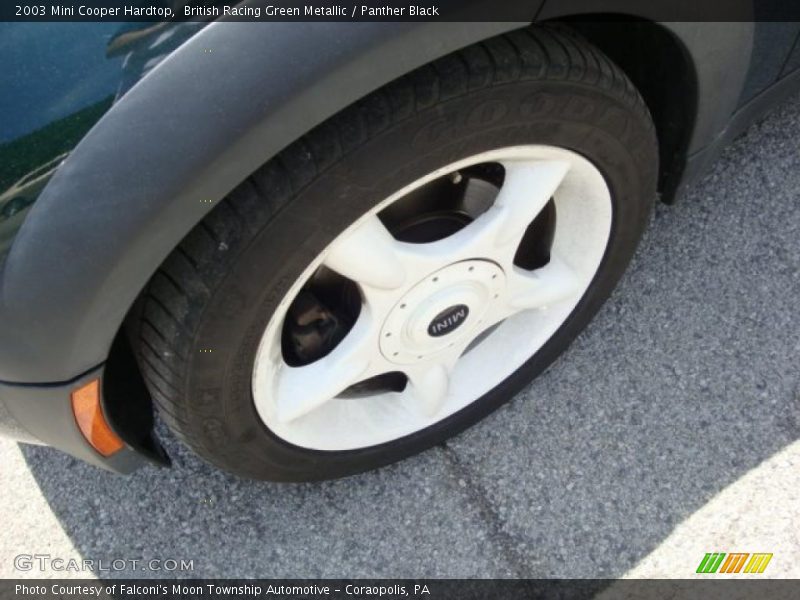 British Racing Green Metallic / Panther Black 2003 Mini Cooper Hardtop