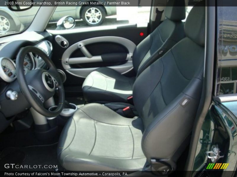 British Racing Green Metallic / Panther Black 2003 Mini Cooper Hardtop