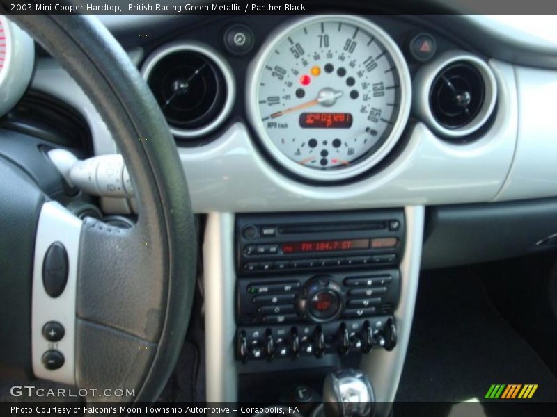 British Racing Green Metallic / Panther Black 2003 Mini Cooper Hardtop