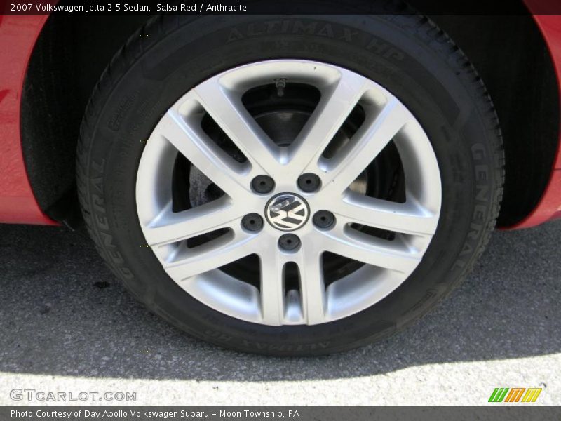 Salsa Red / Anthracite 2007 Volkswagen Jetta 2.5 Sedan
