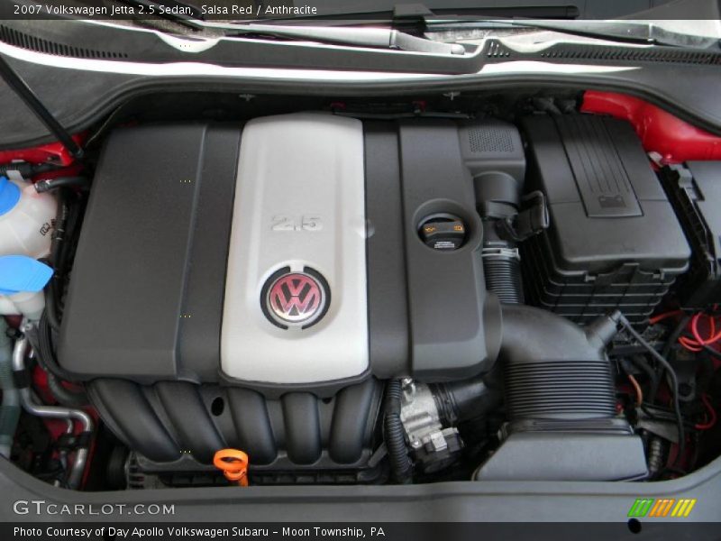 Salsa Red / Anthracite 2007 Volkswagen Jetta 2.5 Sedan