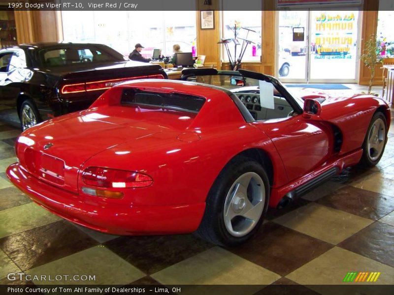 Viper Red / Gray 1995 Dodge Viper RT-10