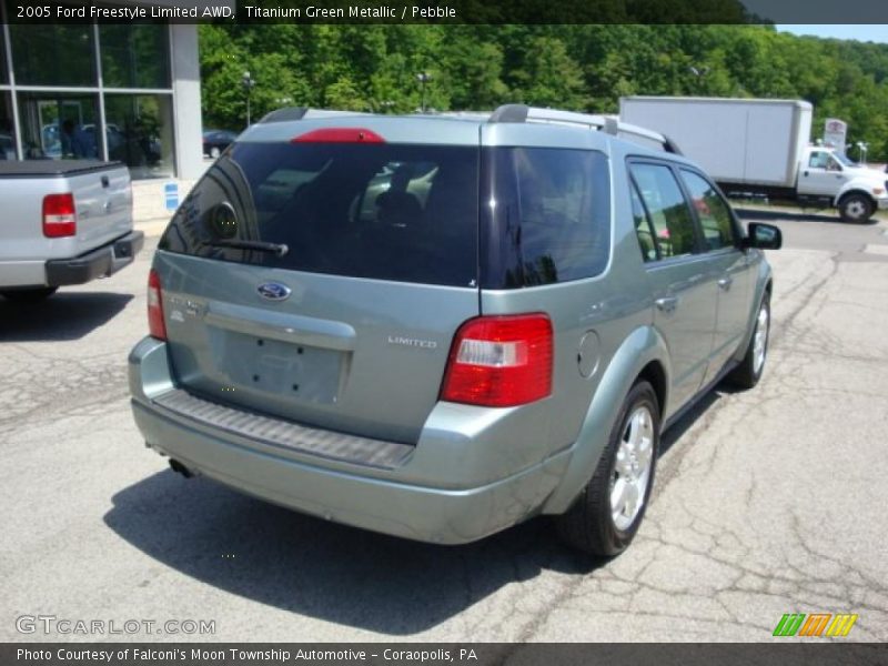 Titanium Green Metallic / Pebble 2005 Ford Freestyle Limited AWD