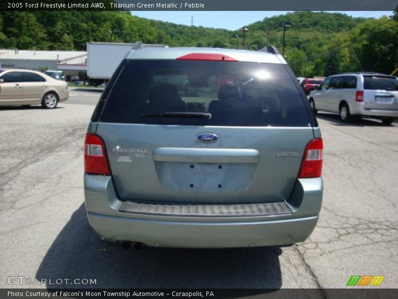 Titanium Green Metallic / Pebble 2005 Ford Freestyle Limited AWD