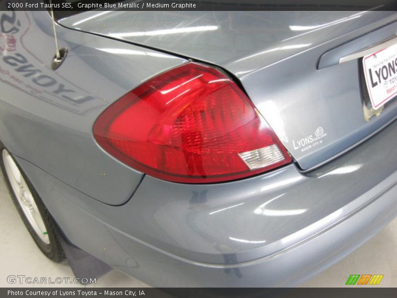 Graphite Blue Metallic / Medium Graphite 2000 Ford Taurus SES