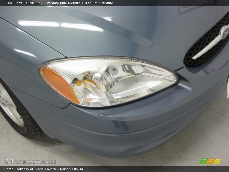 Graphite Blue Metallic / Medium Graphite 2000 Ford Taurus SES