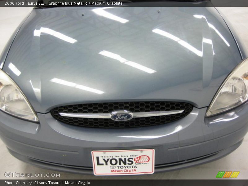 Graphite Blue Metallic / Medium Graphite 2000 Ford Taurus SES