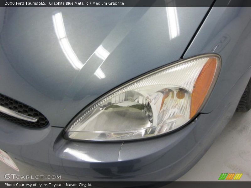 Graphite Blue Metallic / Medium Graphite 2000 Ford Taurus SES