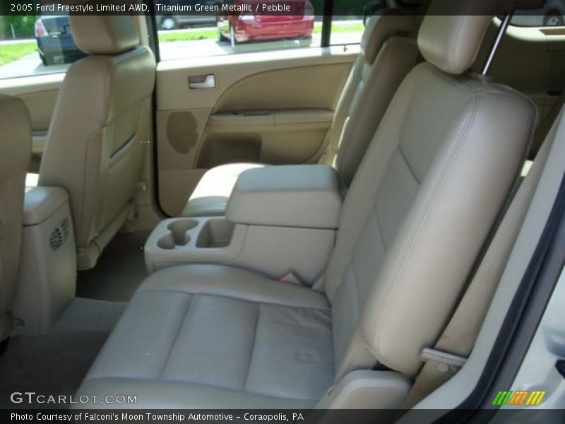Titanium Green Metallic / Pebble 2005 Ford Freestyle Limited AWD