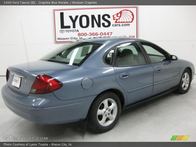 Graphite Blue Metallic / Medium Graphite 2000 Ford Taurus SES