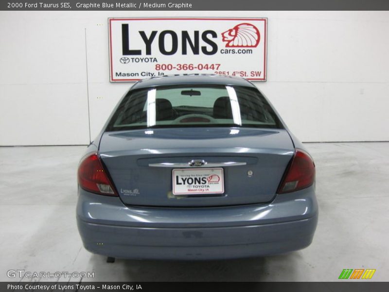 Graphite Blue Metallic / Medium Graphite 2000 Ford Taurus SES