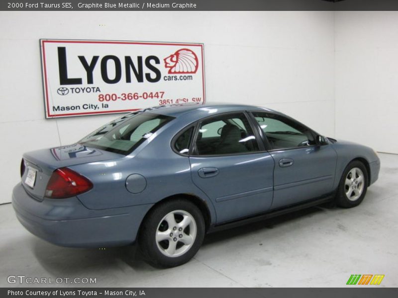 Graphite Blue Metallic / Medium Graphite 2000 Ford Taurus SES