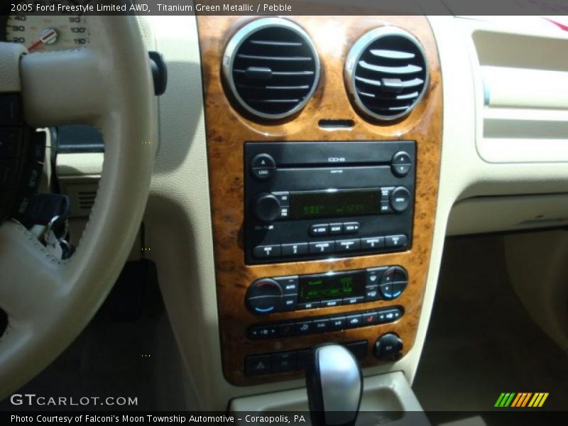 Titanium Green Metallic / Pebble 2005 Ford Freestyle Limited AWD
