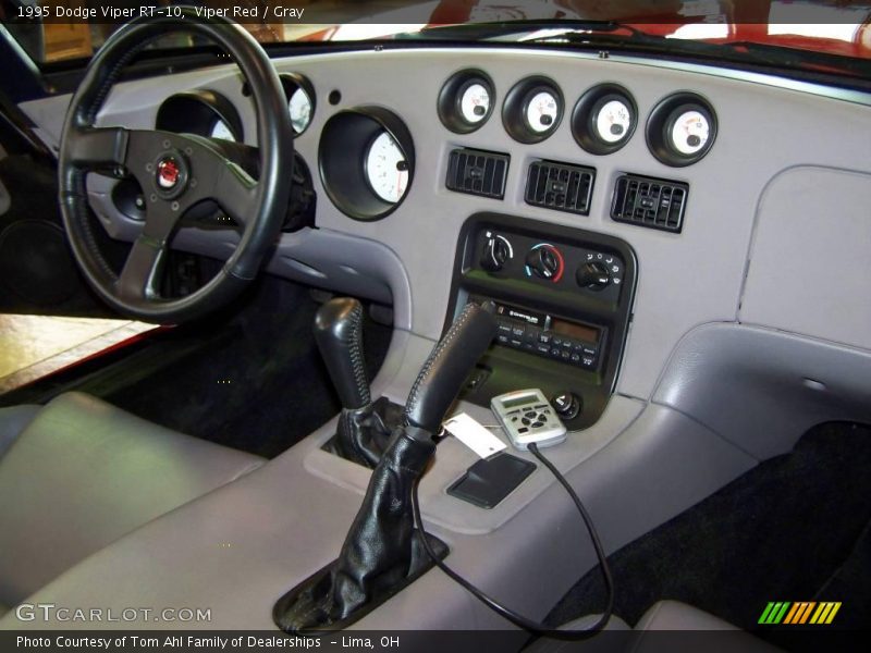 Viper Red / Gray 1995 Dodge Viper RT-10