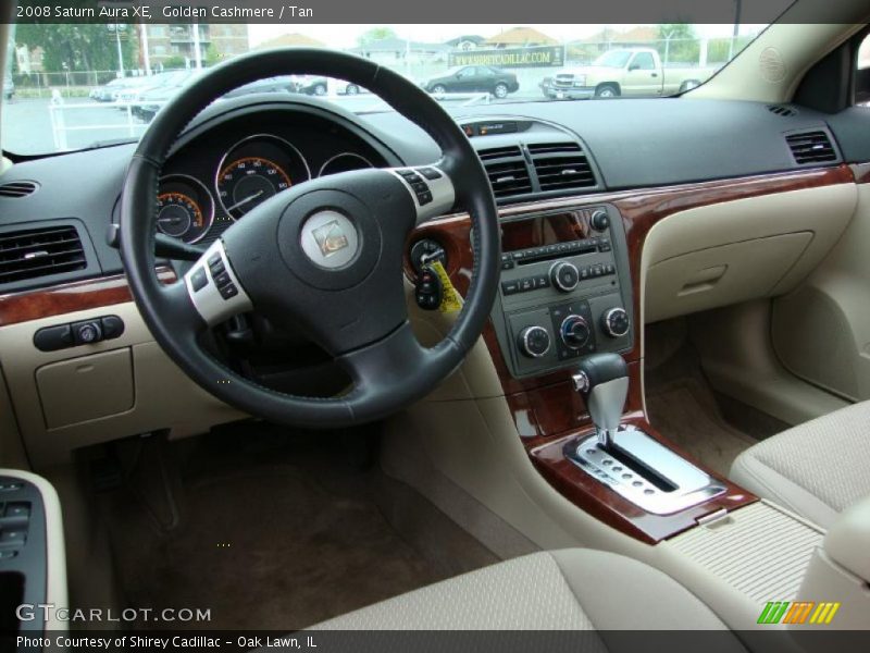 Golden Cashmere / Tan 2008 Saturn Aura XE