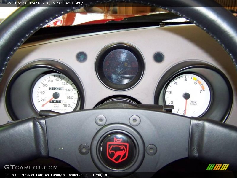 Viper Red / Gray 1995 Dodge Viper RT-10
