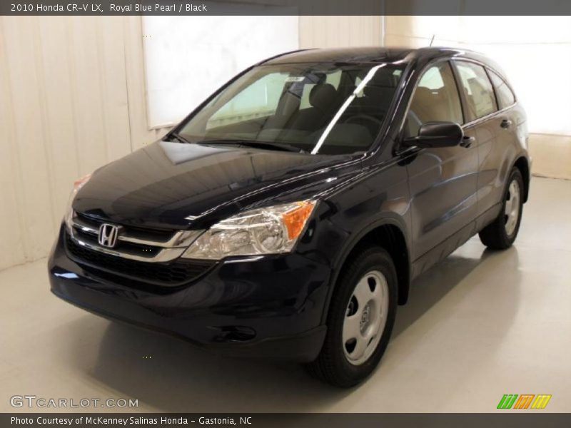 Royal Blue Pearl / Black 2010 Honda CR-V LX