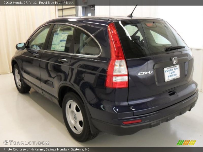 Royal Blue Pearl / Black 2010 Honda CR-V LX