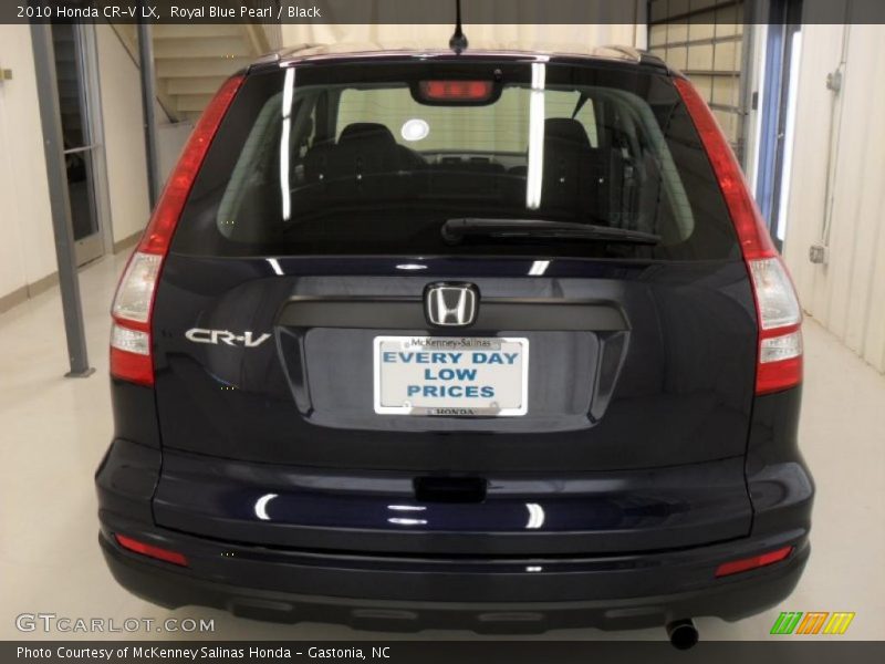 Royal Blue Pearl / Black 2010 Honda CR-V LX