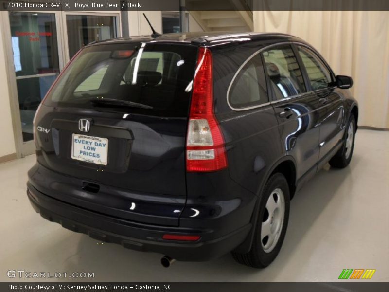 Royal Blue Pearl / Black 2010 Honda CR-V LX