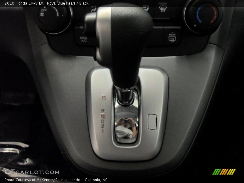 Royal Blue Pearl / Black 2010 Honda CR-V LX